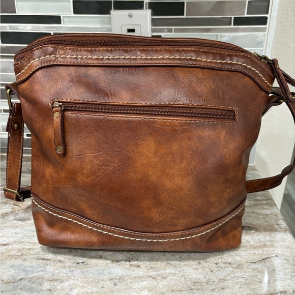 B.O.C. Spacious Brown Crossbody - Picture 3 of 7